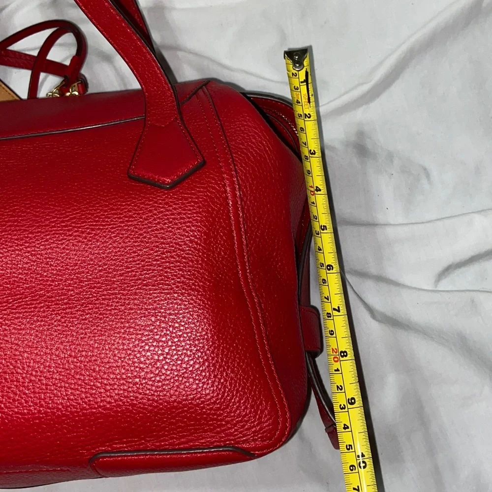 Nwot HTF color Tory Burch Perry Satchel in Red